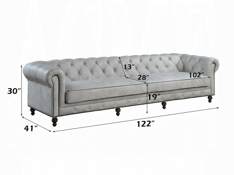 Ofer 122" Wide 5 Seater Tufted Sofa