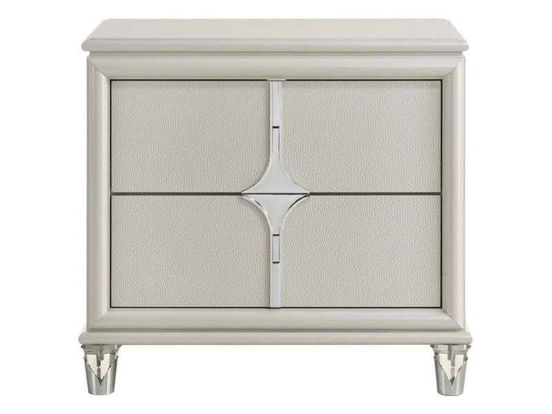 Olivia 27.2" Tall 2 Drawer Nightstand