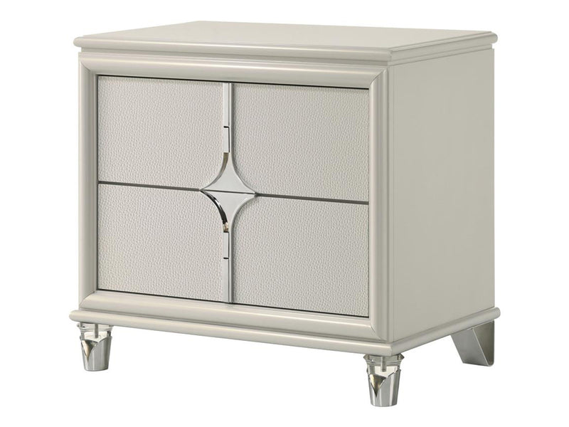 Olivia 27.2" Tall 2 Drawer Nightstand