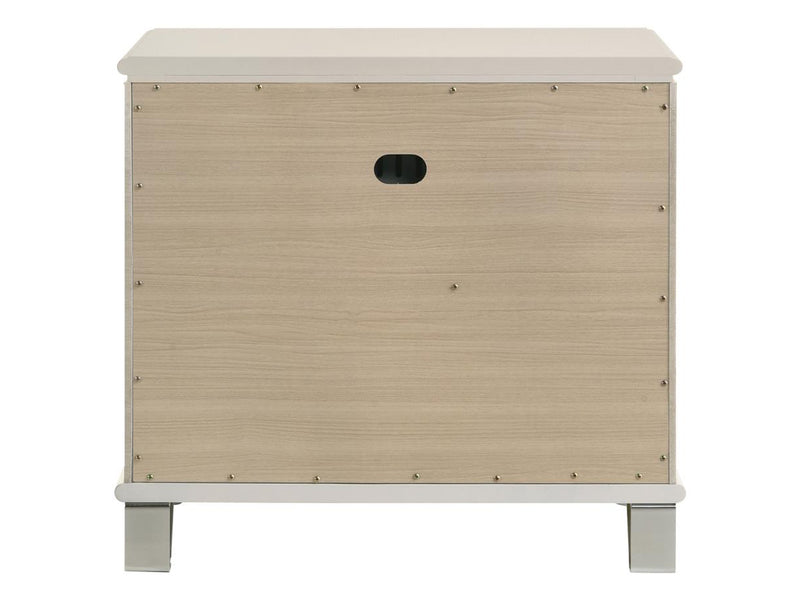 Olivia 27.2" Tall 2 Drawer Nightstand