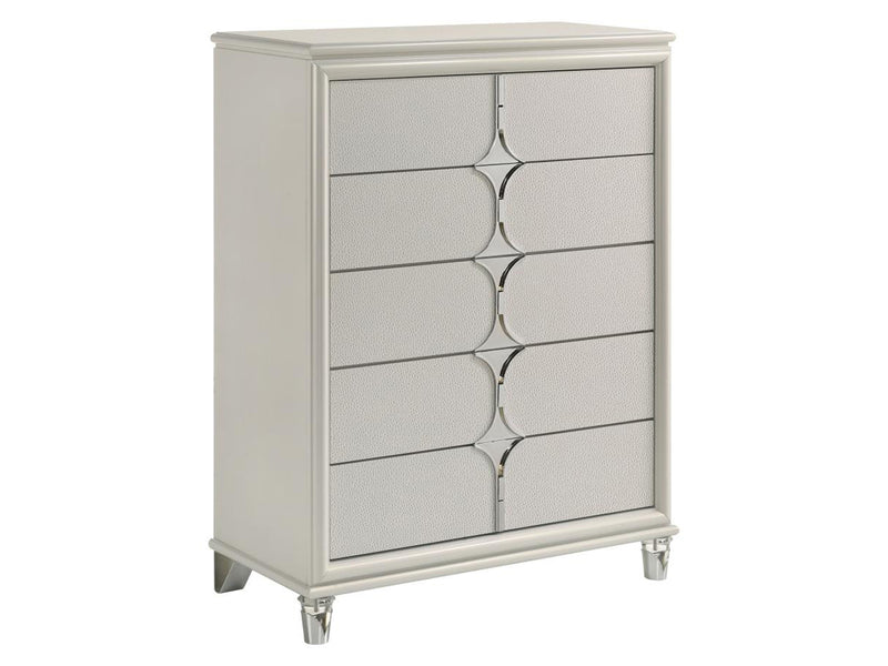 Olivia 37.5" Wide 5 Drawer Chest