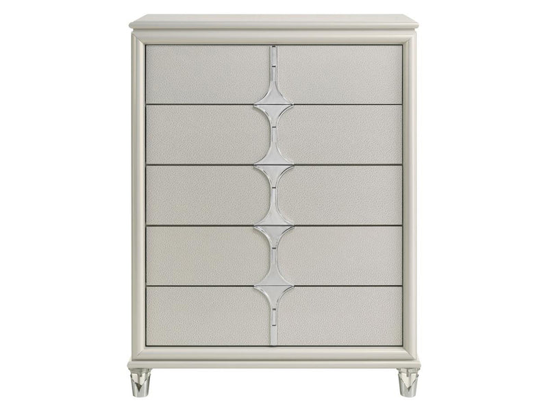 Olivia 37.5" Wide 5 Drawer Chest