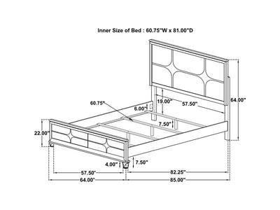 Olivia Platform Bed