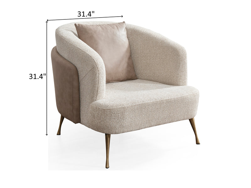 Olivia Sark 31.4" Wide Armchair