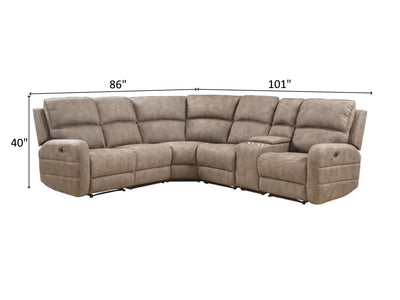 Olwen 101" / 86" Wide Recliner Sectional
