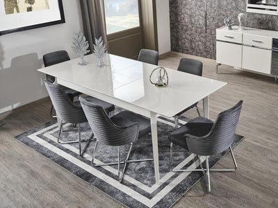 Elen 6 Person Extendable Dining Room Set