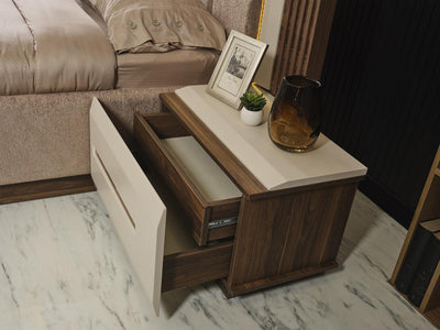 Monza 2 Drawer Nightstand