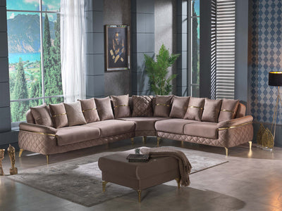 Orlando 127" / 112" Wide Convertible Sectional (Clearance)