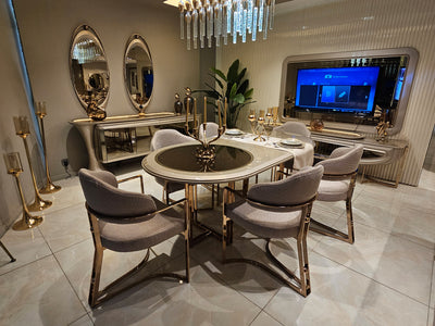 Oscar Favori 6 Person Dining Room Set