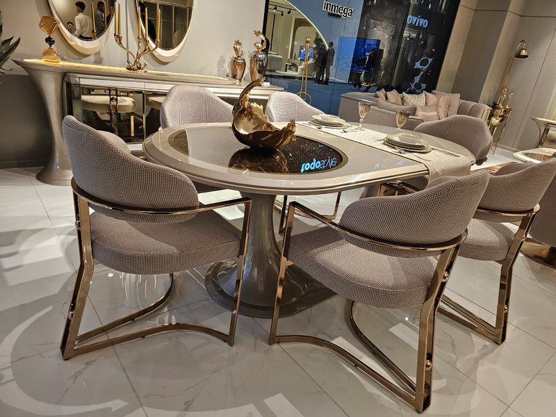 Oscar Favori 6 Person Dining Room Set