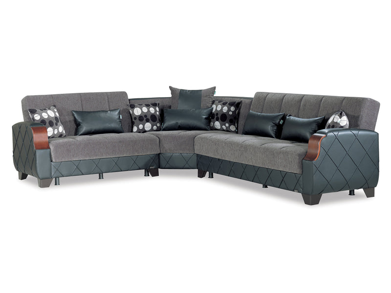 Molina 125" Wide Convertible Sectional