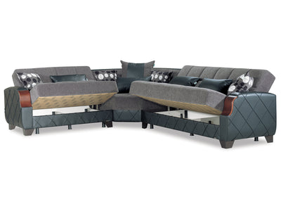 Molina 125" Wide Convertible Sectional