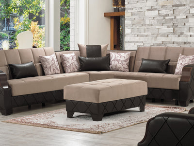 Molina 125" Wide Convertible Sectional