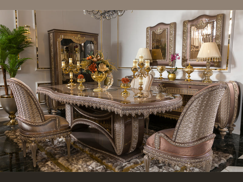 Viyana Ozb 6 Person Dining Room Set