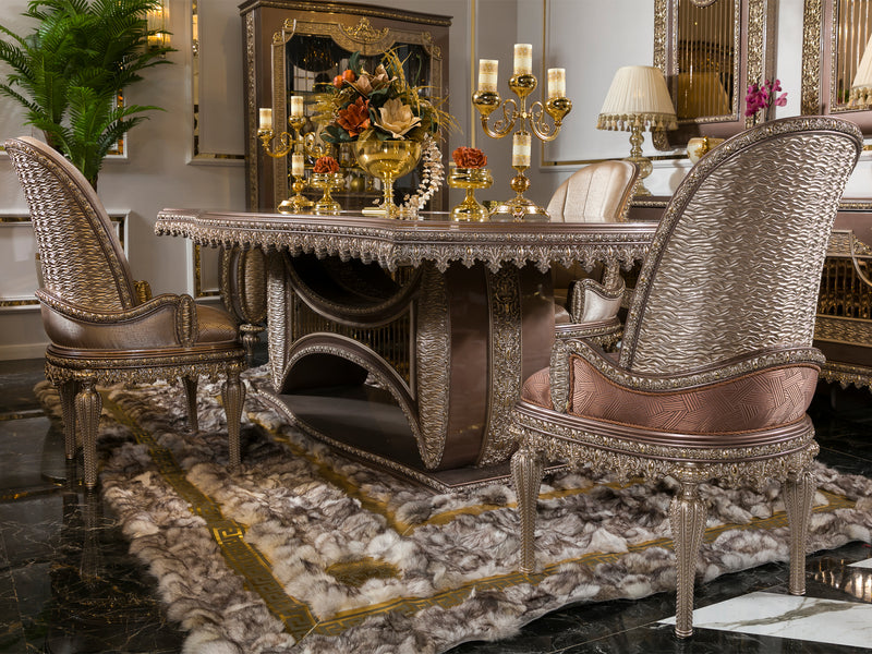 Viyana Ozb 6 Person Dining Room Set