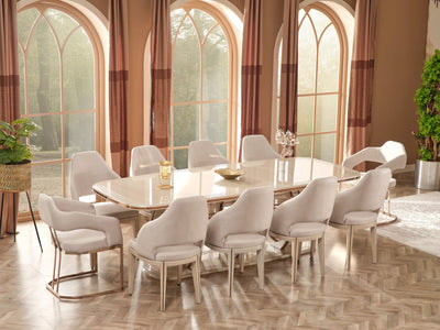 Paris 102" Wide 10 Person Dining Table
