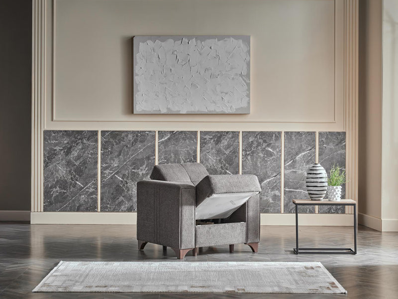 Parma Bello 39.7" Wide Convertible Armchair