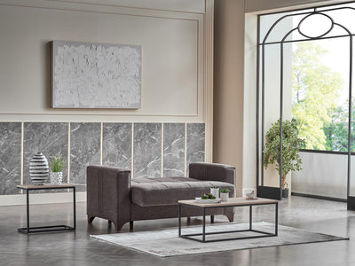 Parma Bello 67.7" Wide Convertible Loveseat