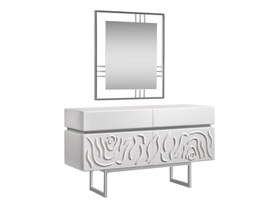 Parmar 57" Wide Dresser With Mirror