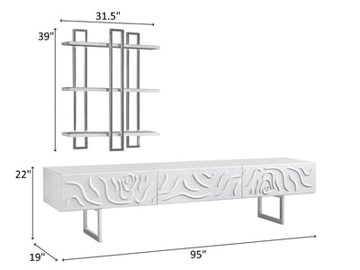 Parmar 95" Wide TV Stand