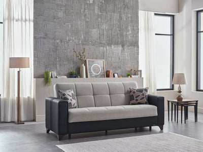 Parma Bello 91.3" Wide Convertible Sofa