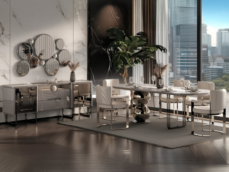 Pasifik 6 Person Dining Room Set