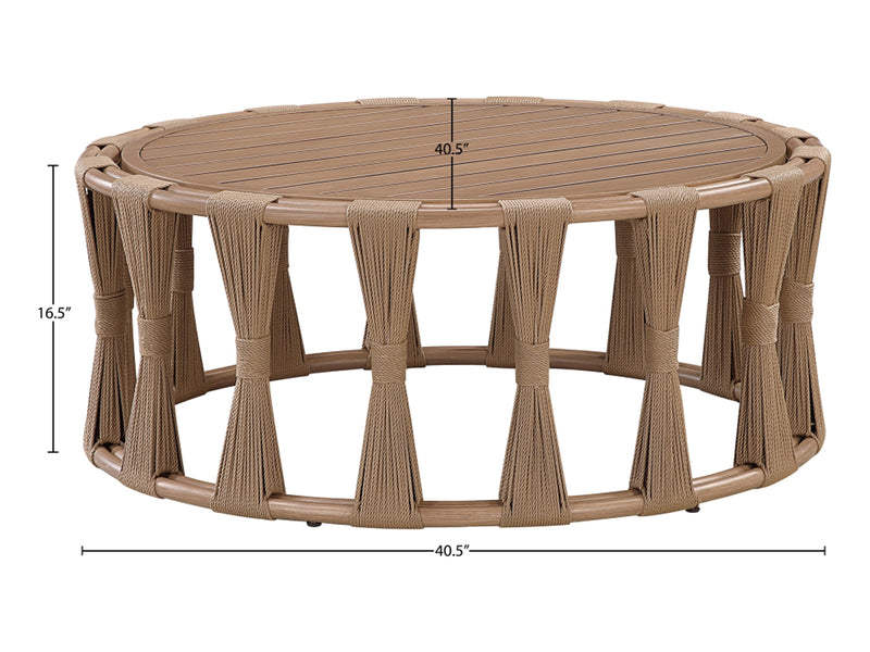 San Pietro 40.5" Wide Patio Coffee Table
