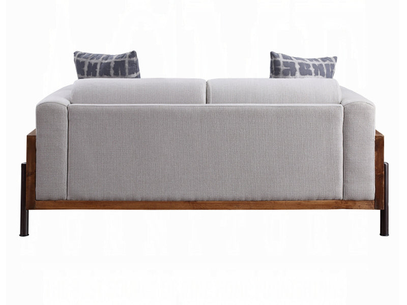 Pelton Walnut Finish Living Room Set