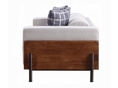 Pelton Walnut Finish Living Room Set