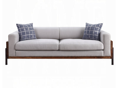 Pelton Walnut Finish Living Room Set