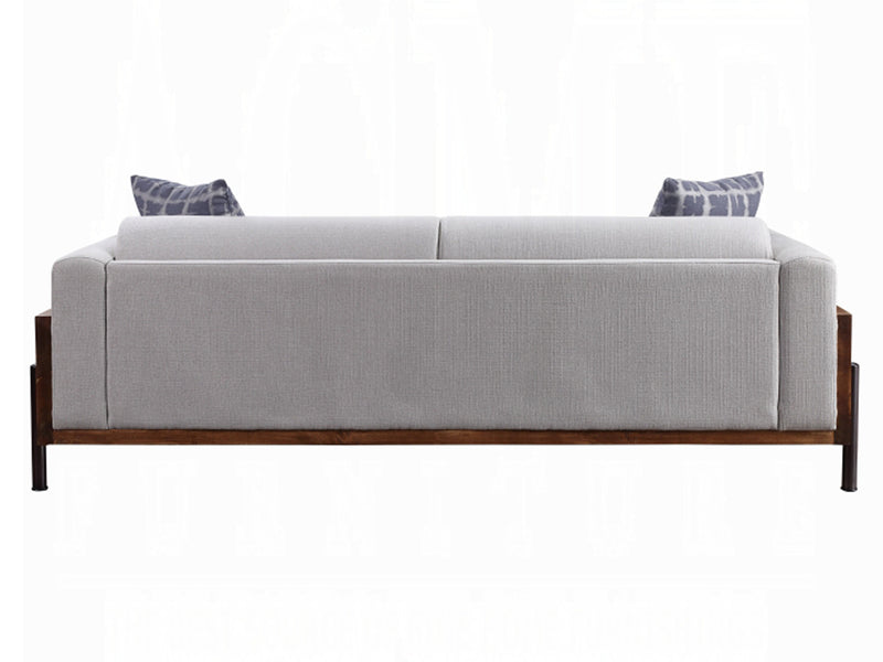 Pelton Walnut Finish Living Room Set