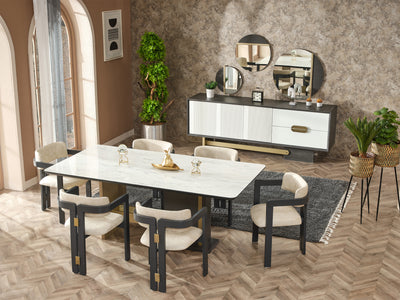 Pendik 6-8 Person Dining Room Set