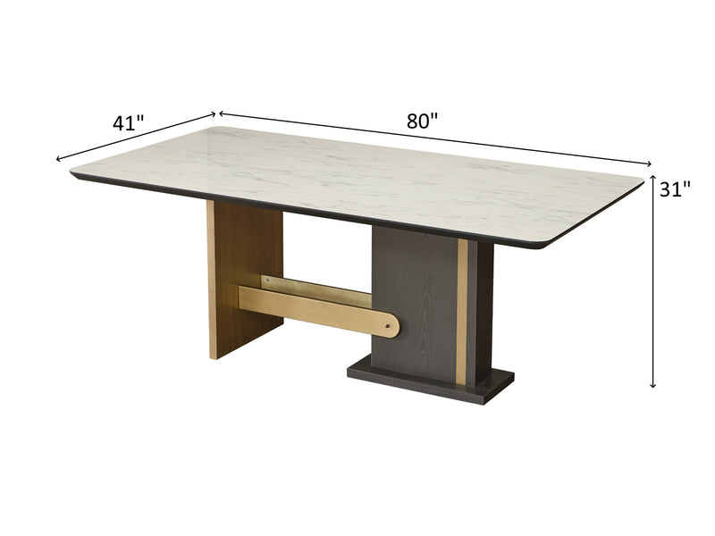 Pendik 80" Wide 6-8 Person Dining Table