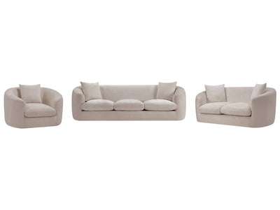 Penelope 66.5" Wide Chenille Fabric Loveseat