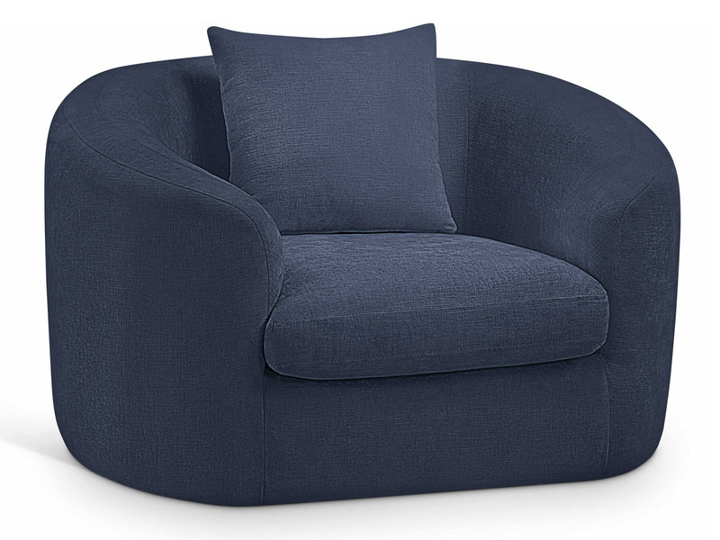 Penelope 45" Wide Chenille Fabric Armchair