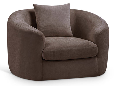 Penelope 45" Wide Chenille Fabric Armchair