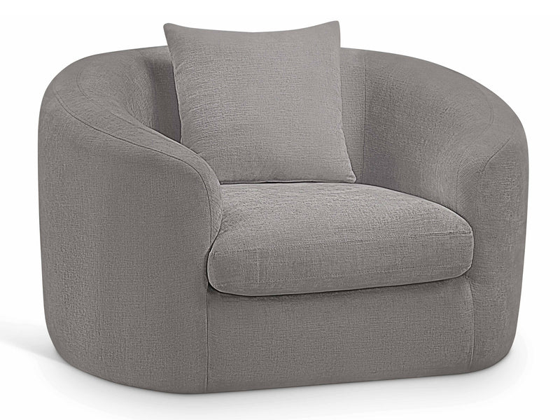 Penelope 45" Wide Chenille Fabric Armchair
