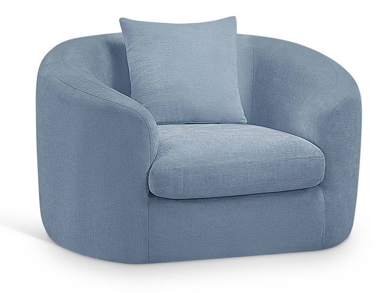Penelope 45" Wide Chenille Fabric Armchair