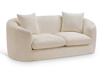 Penelope 66.5" Wide Chenille Fabric Loveseat