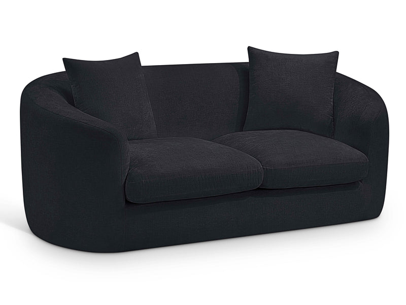 Penelope 66.5" Wide Chenille Fabric Loveseat