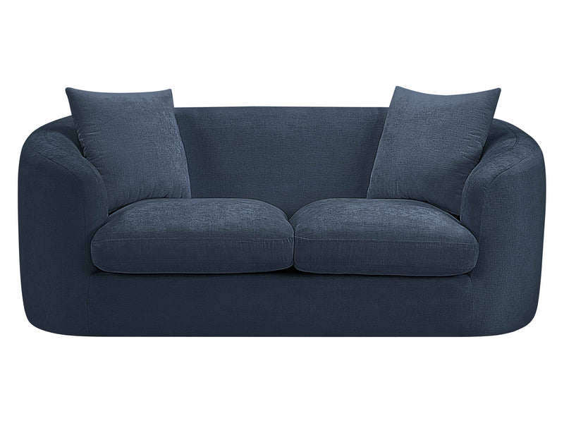 Penelope 66.5" Wide Chenille Fabric Loveseat