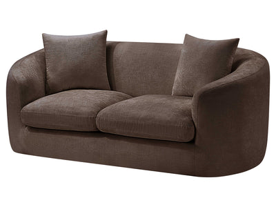 Penelope 66.5" Wide Chenille Fabric Loveseat