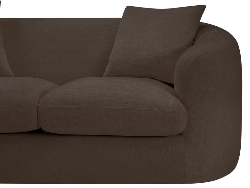 Penelope 66.5" Wide Chenille Fabric Loveseat