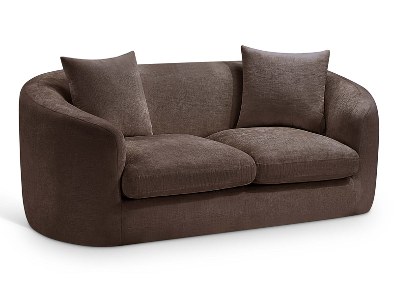 Penelope 66.5" Wide Chenille Fabric Loveseat