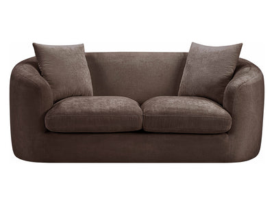 Penelope 66.5" Wide Chenille Fabric Loveseat