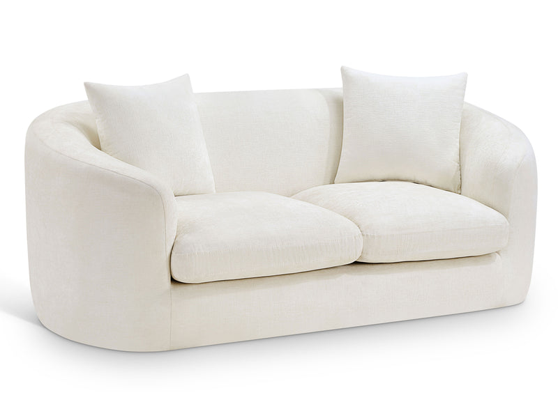 Penelope 66.5" Wide Chenille Fabric Loveseat