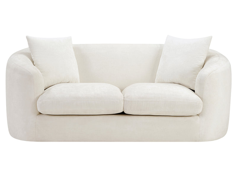 Penelope 66.5" Wide Chenille Fabric Loveseat