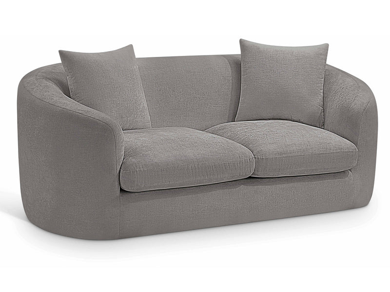 Penelope 66.5" Wide Chenille Fabric Loveseat