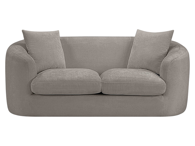 Penelope 66.5" Wide Chenille Fabric Loveseat