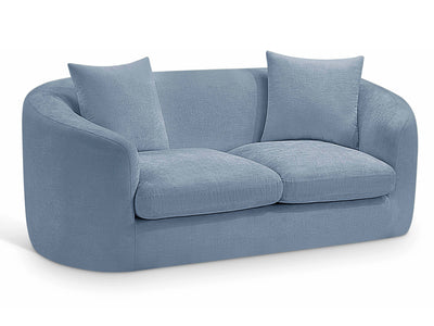 Penelope 66.5" Wide Chenille Fabric Loveseat